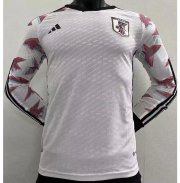 2022 FIFA World Cup Japan Long Sleeve Away Soccer Jersey Shirt Player Version