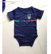 2020-21 Italy Home Infant Soccer Jersey Little Baby Kit