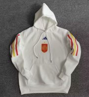 2022 FIFA World Cup Spain White Hoodie Sweat Shirt