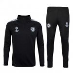 2015-16 Chelsea Black Champions Ball Sweater With Pants