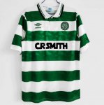 1989-91 Celtic Retro Home Soccer Jersey Shirt