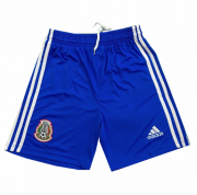 2019 Gold Cup Mexico Goalkeeper Blue Soccer Shorts