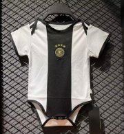 2022 FIFA World Cup Germany Home Infant Soccer Jersey Little Baby Kit