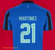 2021-22 Ajax Away Soccer Jersey Shirt with Martinez 21 printing