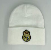 Real Madrid White Soccer Knitted Hat