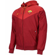 2018-19 Roma Red Windbreaker Jacket
