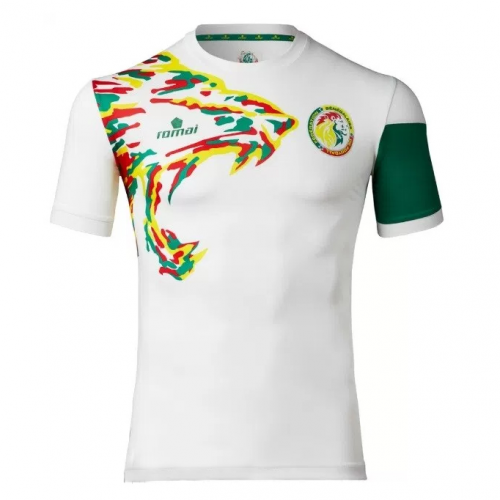 2017 Senegal White Away Soccer Jersey