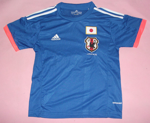 Kids 2014 World Cup Japan Home Whole Kit(Shirt+Shorts) - Click Image to Close