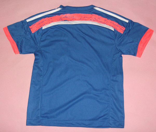 Kids 2014 World Cup Japan Home Whole Kit(Shirt+Shorts) - Click Image to Close